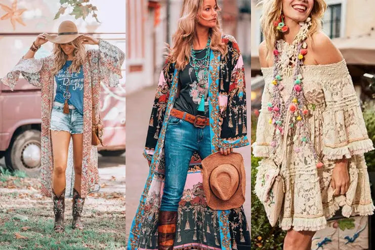 Best style for a boho chic look
