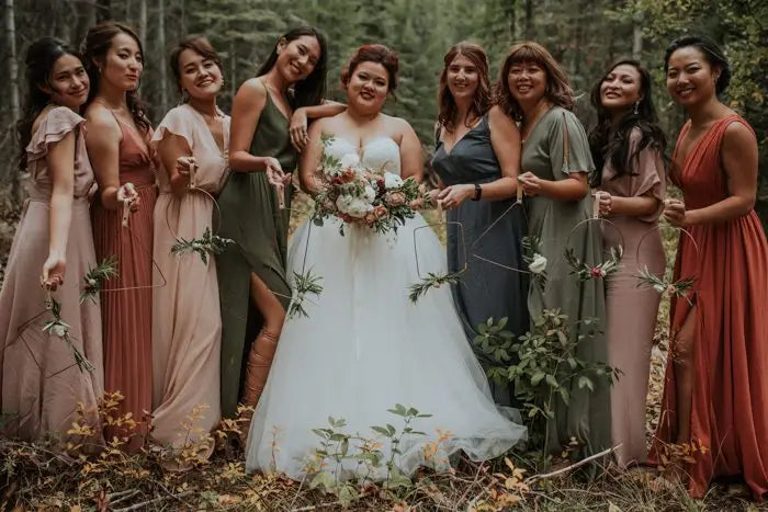 Bridesmaids Dresses in a Boho Style and How to Wear Them!