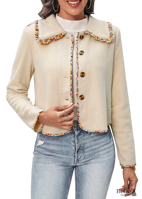 2024 Autumn and Winter New Lace Boho Jacket