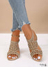 2024 Bohemian Chunky Heel Hollow Sandals