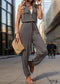 2024 New High Waist Sleeveless Boho Jumpsuit