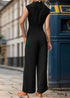 2024 New Sleeveless Swing Collar Jumpsuit