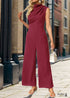 2024 New Sleeveless Swing Collar Jumpsuit
