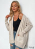 2024 Spring and Summer New Loose Casual Temperament Long Sleeve Knitted Boho Cardigan