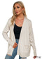 2024 Spring and Summer New Loose Casual Temperament Long Sleeve Knitted Boho Cardigan