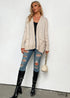 2024 Spring and Summer New Loose Casual Temperament Long Sleeve Knitted Boho Cardigan