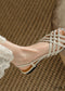 2024 Summer Braided Flat Retro Sandals