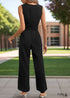 2024 Swing Neck Sleeveless Jumpsuit