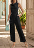 2024 Swing Neck Sleeveless Jumpsuit