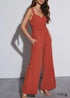 Azeena 2024 New Hobo Solid Color Holiday Fashion Jumpsuit