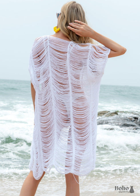 Beach Cape Boho Cardigan