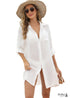 Beach Vacation Sun Protection Cover Up Knitted Boho Cardigan