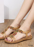 Beaded Vintage Beach Sandals