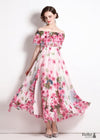 Bohemian Ruffle Chiffon Skirt