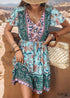 Bohemian V-neck Dress