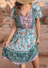Bohemian V-neck Dress