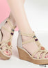 Bohemian Wedge-heeled Women’s Shoes
