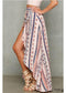 Boho Asymmetrical Pinkish Skirt