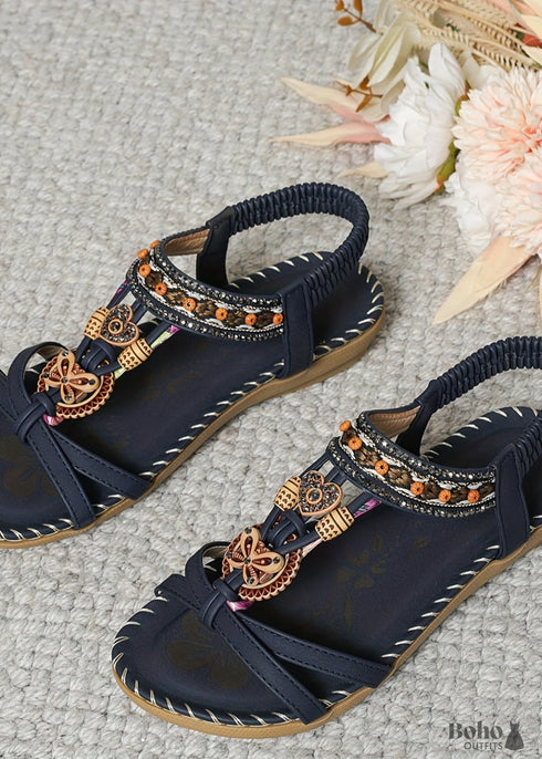 Boho Beach Flat Sandals