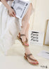 Boho Beach Flat Sandals