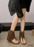Boho Beach Fringe Sandals