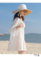 Boho Beach OuterwearLace Tassel Chiffon Shirt