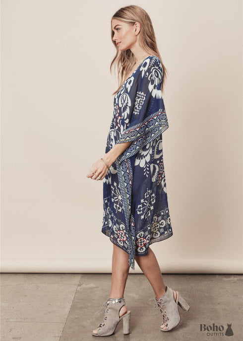 Boho Chiffon Loose Blouse Samantha