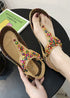 Boho Flat Beach Sandals