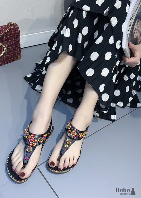 Boho Flat Beach Sandals