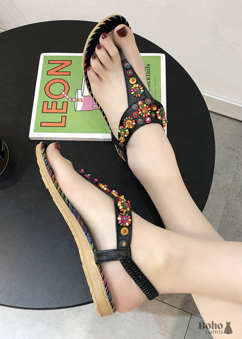 Boho Flat Beach Sandals