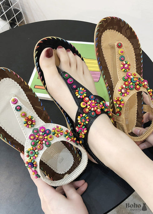 Boho Flat Beach Sandals