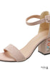 Boho Floral Heeled Open Sandals
