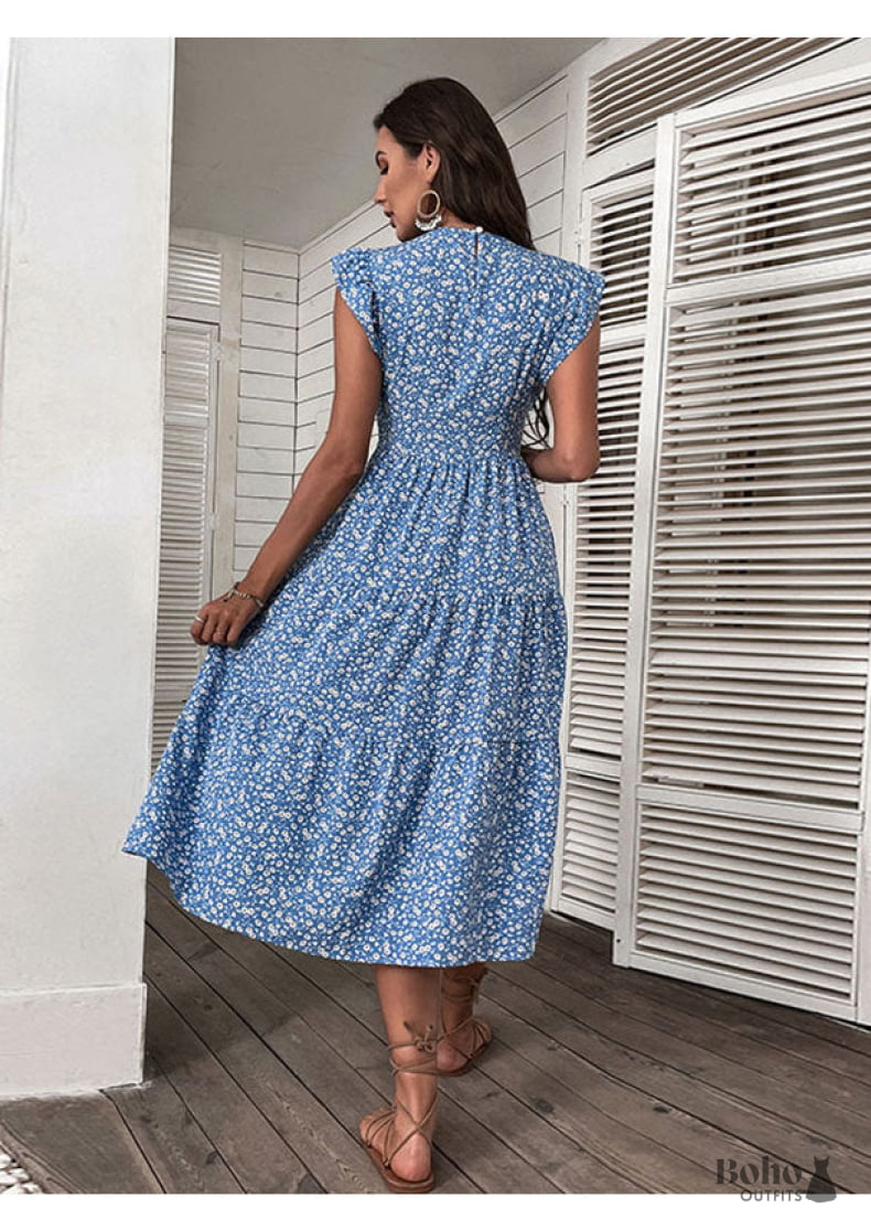 knee length dresses for ladies Joslin Studio: Bella Midi Dress