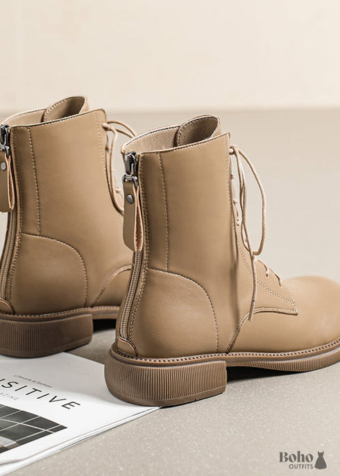 Boho Platform Stretch Martin Boots