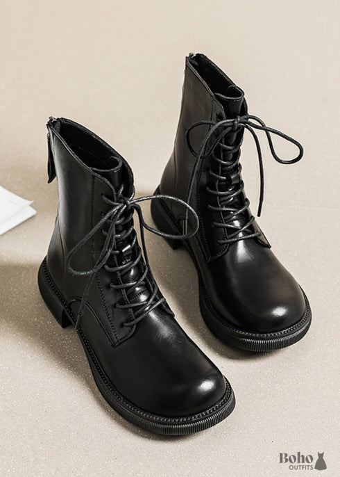 Boho Platform Stretch Martin Boots