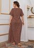 Boho Plus Size Athina Maxi Dress For Women