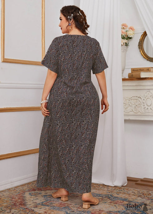 Boho Plus Size Athina Maxi Dress For Women