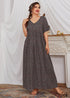 Boho Plus Size Athina Maxi Dress For Women