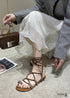 Boho Strappy Flat Sandals