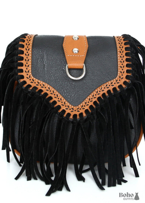 Boho Tassel Crossbody Bag