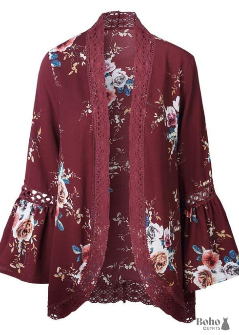 Chaqueta de boda bohemia