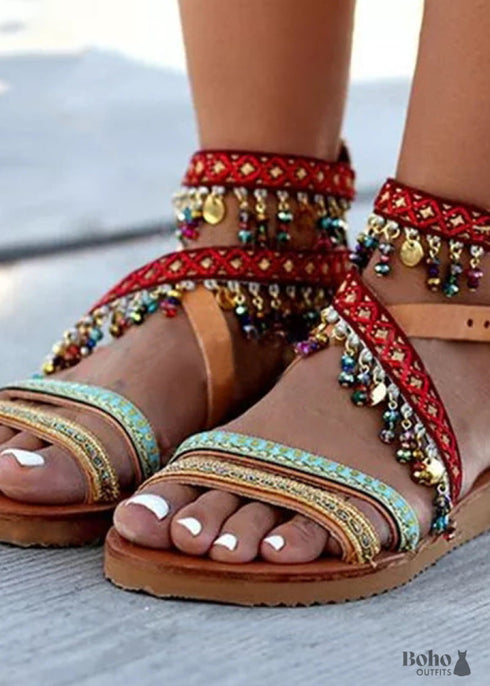 Brown Boho Women’s Sandals
