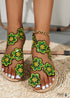 Floral Women’s Vacation Sandals