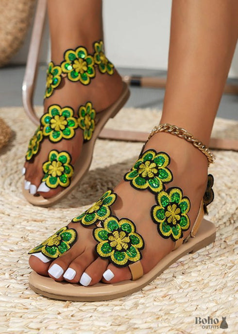 Floral Women’s Vacation Sandals