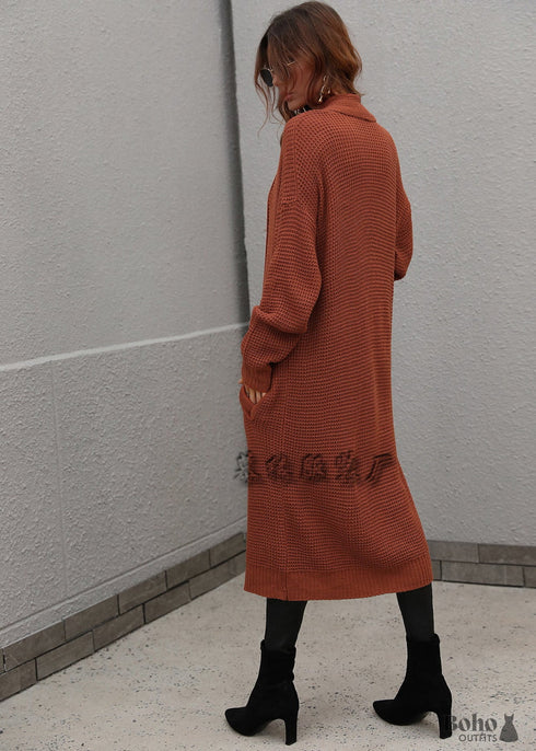 Knitted Cardigan Loose Sweeter Elsa