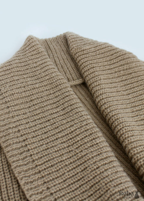 Long Boho Cardigan Vest