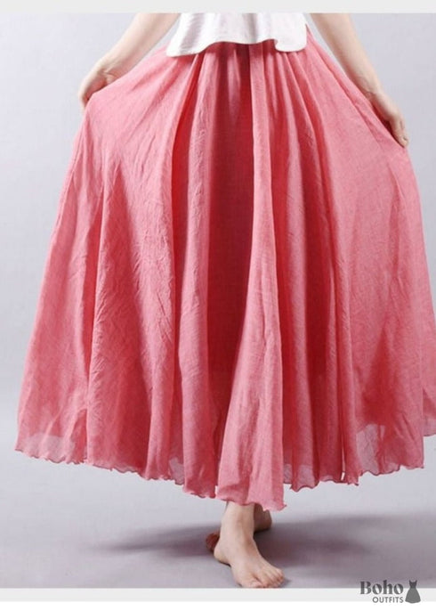Long Boho Skirt Natalie