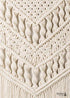Macrame Woven Wall Hanging Boho Chic Tapestry