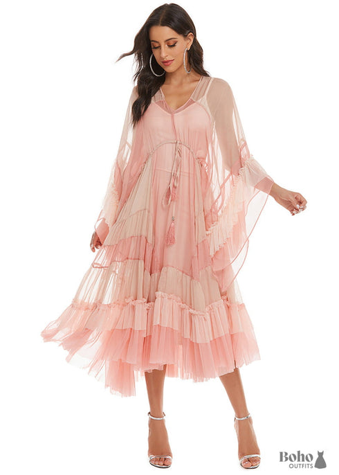 New Bohemian Seaside Resort Dress