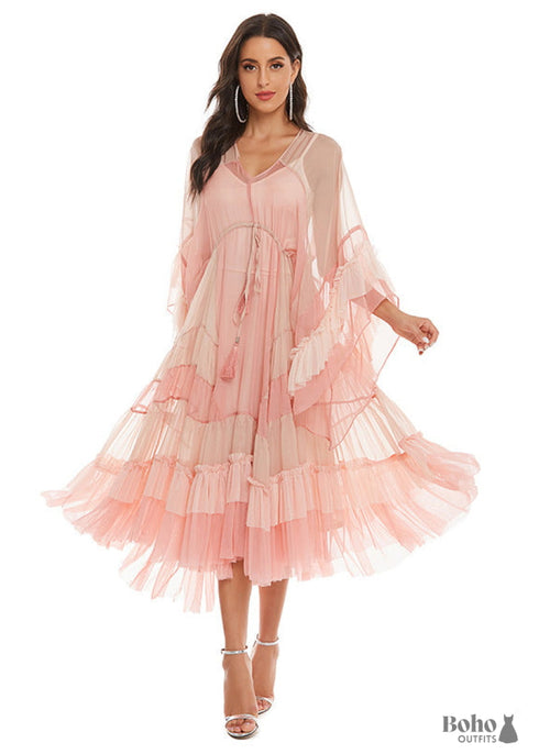 New Bohemian Seaside Resort Dress